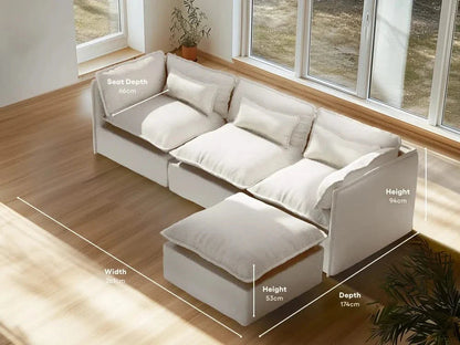 seater-3|white-boucle-2|layout-sofa+ottoman