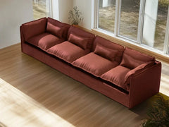Modular Washable Sofa (Rust)