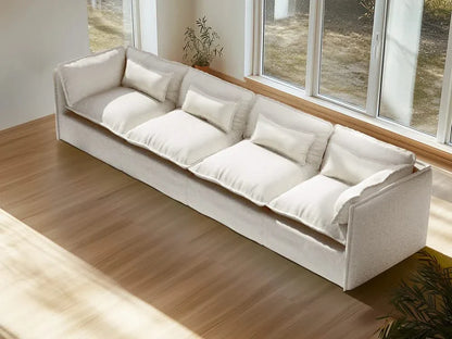 Modular Washable Sofa (White Boucle)