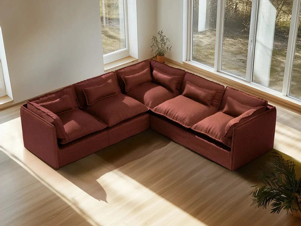 Modular Washable Sofa (Rust)