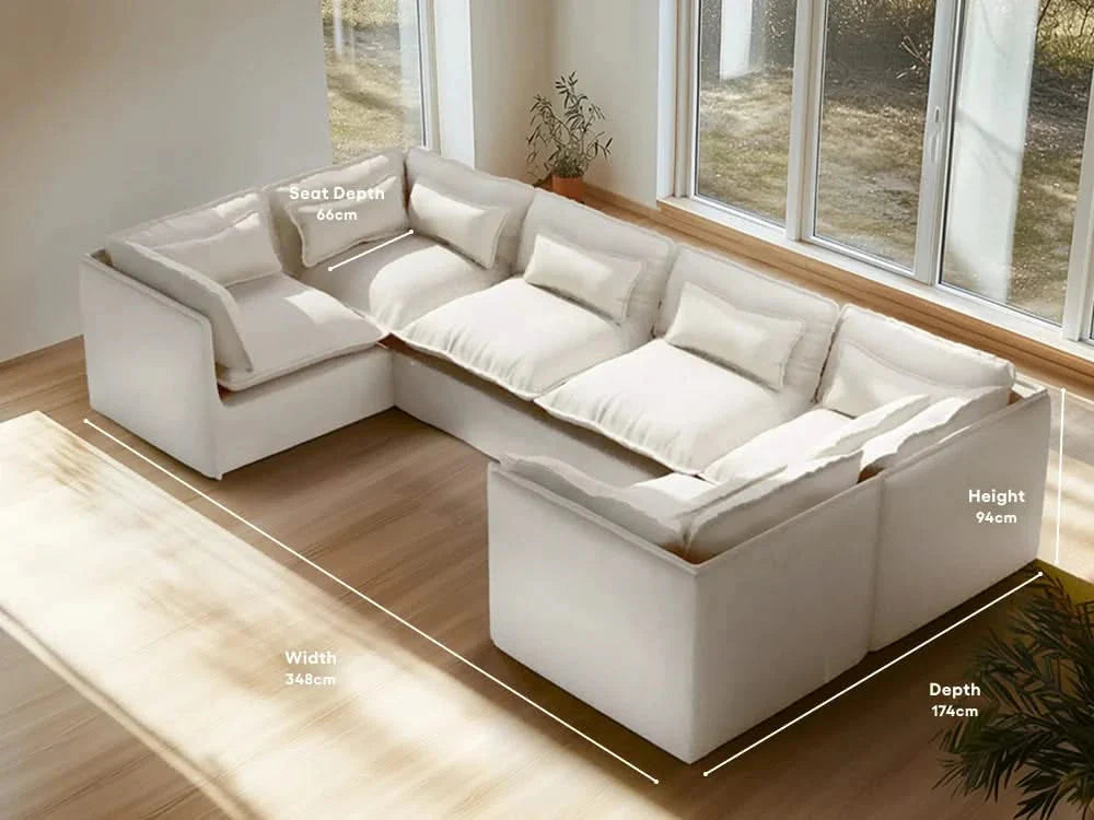 seater-6|white-boucle-2|layout-u-sectional