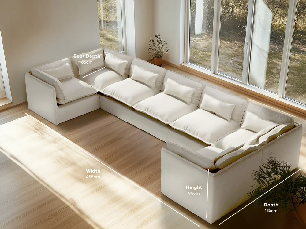 seater-7|white-boucle-2|layout-u-sectional