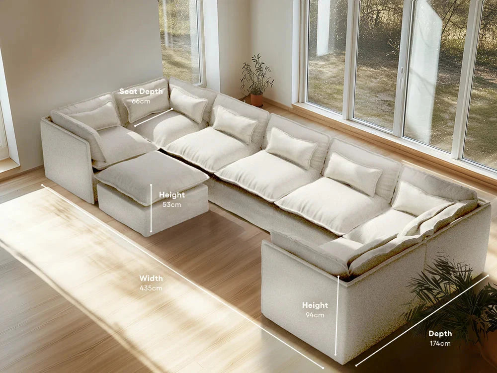 seater-7|white-boucle-2|layout-u-sectional+ottoman