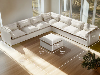seater-7|white-boucle-2|layout-corner+ottoman