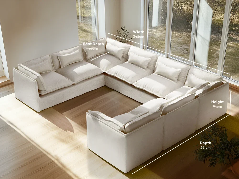 seater-8|white-boucle-2|layout-u-sectional