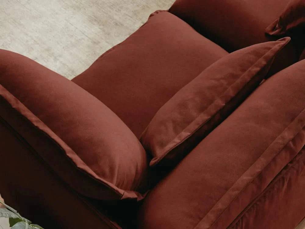 Modular Washable Sofa (Rust)