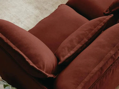 Modular Washable Sofa (Rust)
