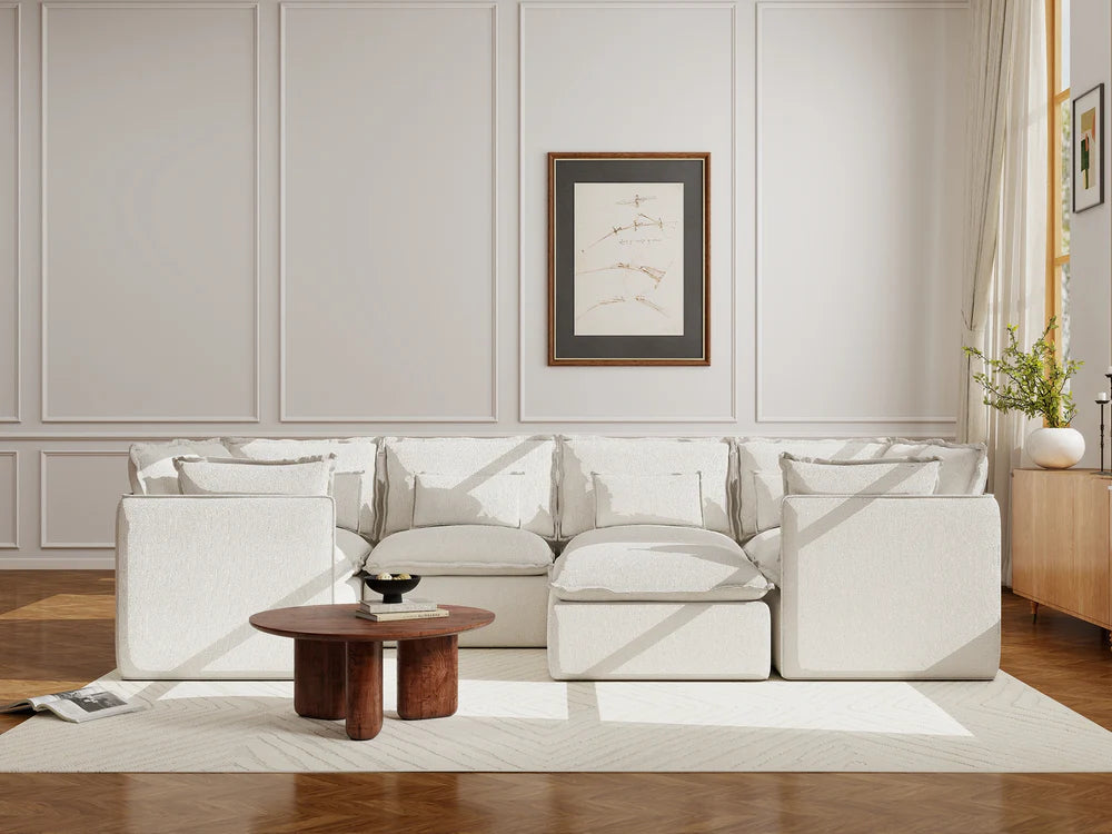 seater-6|white-boucle-1|layout-u-sectional+ottoman