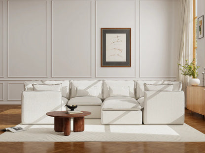 seater-6|white-boucle-1|layout-u-sectional+ottoman