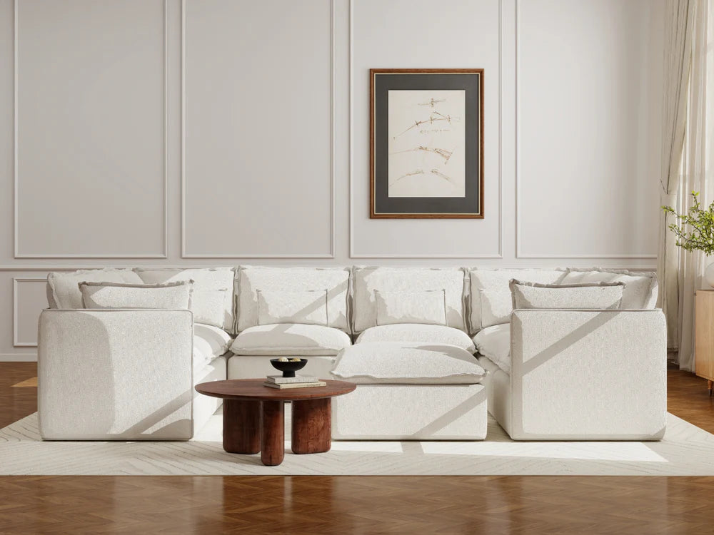 seater-8|white-boucle-1|layout-u-sectional+ottoman