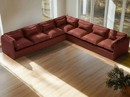 Modular Washable Sofa (Rust)